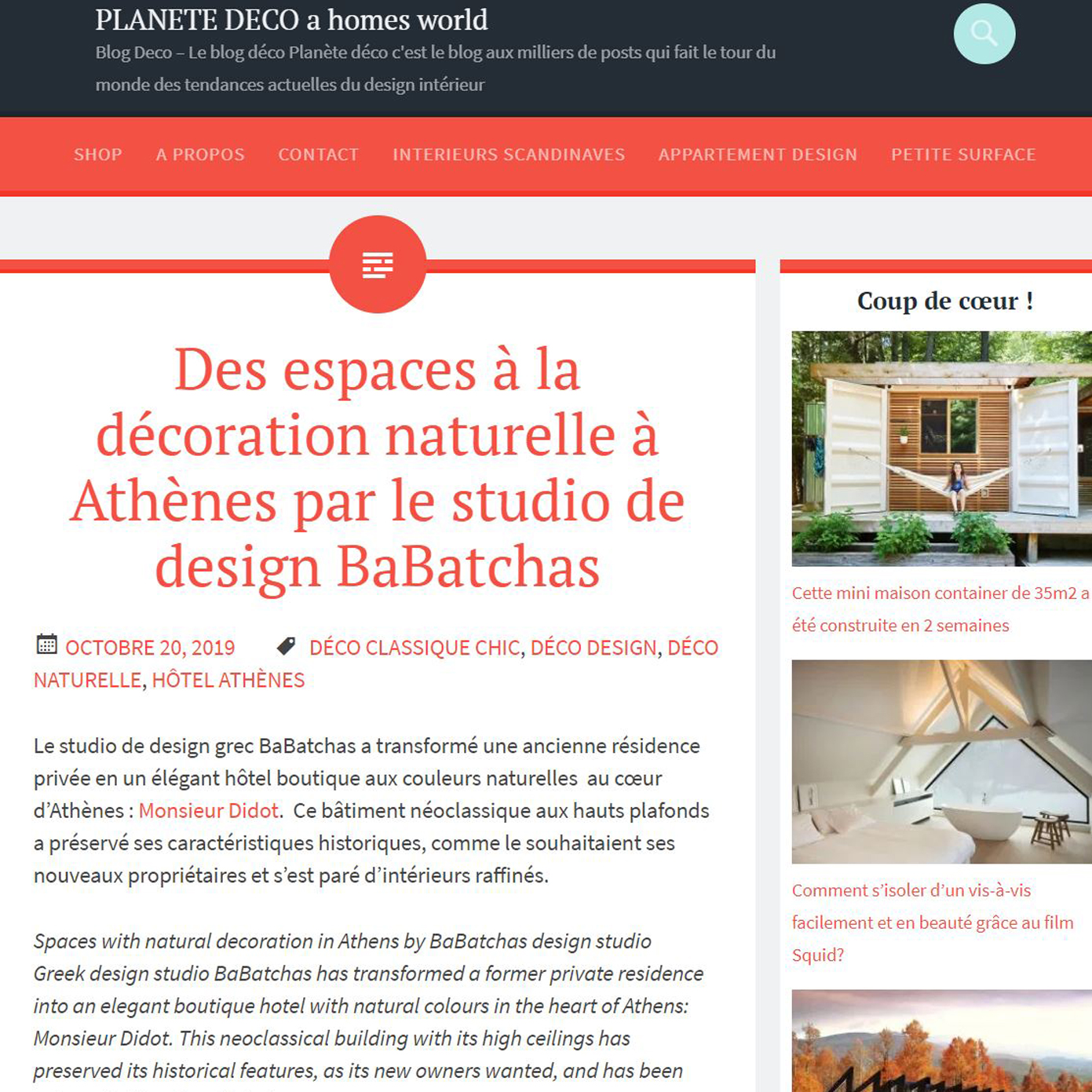 PLANETE DECO
